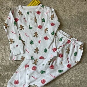 Little English Christmas PJs, 18m
